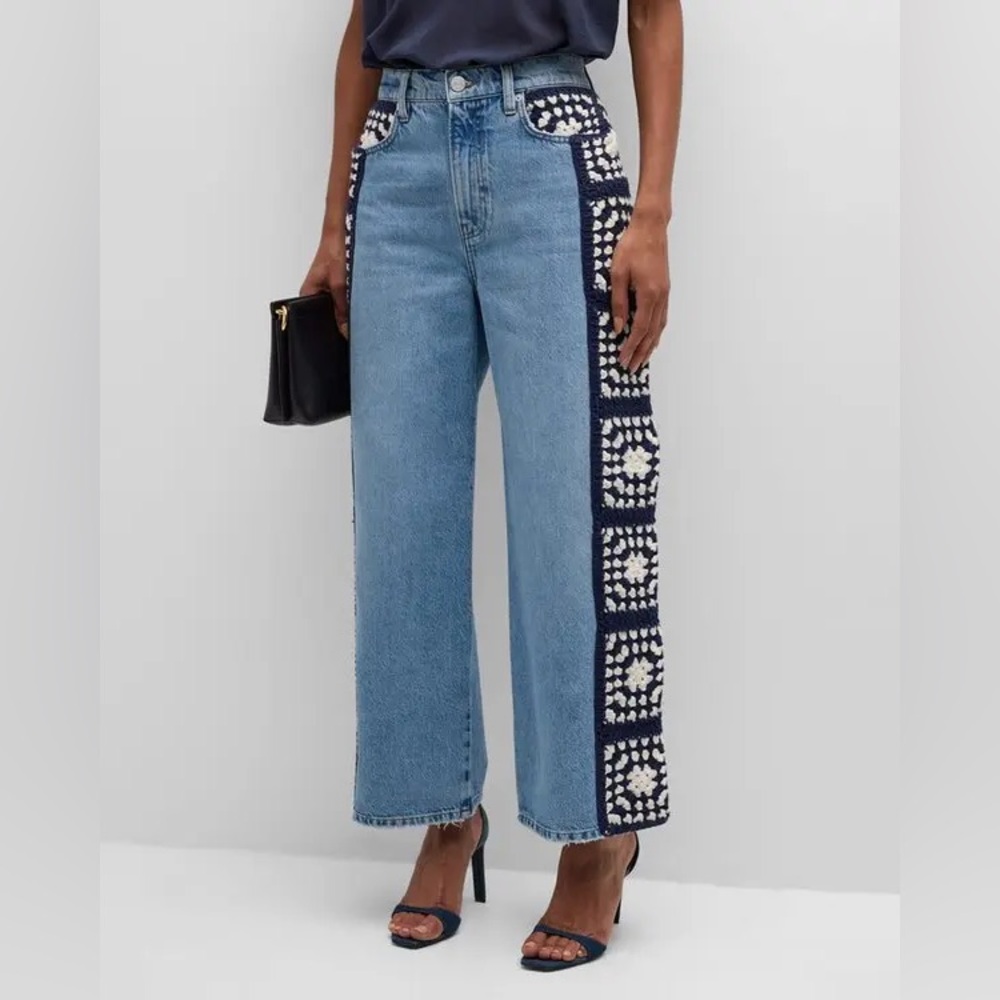 FRAME LE JANE CROCHET JEANS